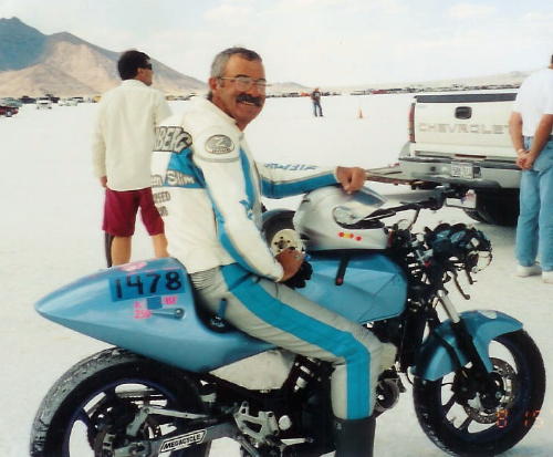 Jon smiles with Bike