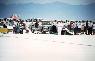 At the starting line